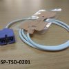 Nellcor OxiMax compatible single use SpO2 finger clip sensor (Half cable) (adult)