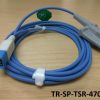 Philips compatible reuse SpO2 finger clip sensor (Direct cable) - Soft clip (adult)